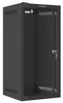 Lanberg 10" 12U Falra szerelhető Rackszekrény Black (WF10-2312-10B)