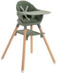 KikkaBoo Столче за хранене 6 в 1 Kikkaboo - Woody, Army Green (31004010175)