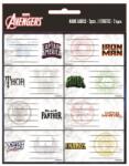 Gim Ученически етикети Gim - Marvel, 16 броя (777-54246)