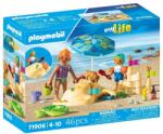 Playmobil Playmobil, My Life, Familie pe plaja, 71906