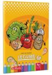 Herlitz Carte de Colorat A4, 16 pg, Legume (HRZ-9493200) Carte de colorat