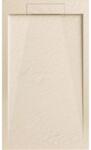 AREZZO design STONE pala hatású öntött márvány zuhanytálca, 120x90 cm-es, beige (2 doboz) AR-DYT129LBG (AR-DYT129LBG)