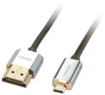Lindy 41682 HDMI kábel 2 M HDMI A-típus (Standard) HDMI D-típus (Micro) Fekete (41682) (41682)