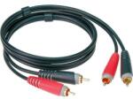 KLOTZ AT-CC0200 2 m RCA-RCA dupla kábel