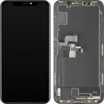 MP Piese si componente Display cu Touchscreen MP compatibil cu Apple iPhone X, cu Rama, Versiune Soft OLED FHD, Negru (dis/mp/aix/cu/ve/ne) - pcone
