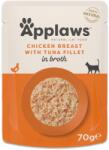 Applaws tasakos eledel csirkemellel és tonhallal, lében 12 x 70 g