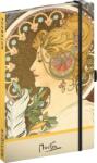 NOTIQUE Alfons Mucha Vázlatfüzet 172 21 x 13 cm 100 g Toll (A-34391)