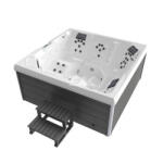 Sanotechnik ROVINJ kültéri masszázsmedence, gyöngyházfehér (SPA32) - ekereskedohaz