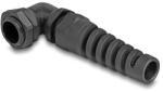 Delock Kábel tömszelence PG11 90 hajlított feszültség mentesítős fekete (60583)