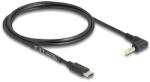Delock USB tápkábel > DC 4, 0 x 1, 7 mm apa 90 1, 5 m (85665) - dellaprint