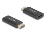 Delock Aktív DisplayPort 1.4 - HDMI adapter 8K HDR funkcióval (61055)