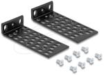 Delock Univerzális tartó szerelő/rögzítő szett 2 db. -os fekete (67281) - dellaprint