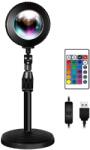 LogiLink Naplemente vetítőlámpa, 15 RGB szín, 4 fénymód, távirányítóval (LED019)