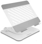 Delock Tablet és Laptop állványtartó állítható, alumínium - 360 -ban forgatható (18455)