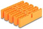 Delock Kábel rendező 24 kábelbemenettel narancssárga (66255)