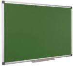  Krétás tábla, zöld felület, nem mágneses, 100x150 cm, alumínium keret (HA1520170) - iconink
