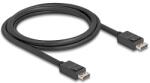 Delock DisplayPort kábel 16K 60 Hz 80 Gbps 1, 8 m (81175)