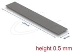 Delock Hővezető párna 120 x 20 x 0, 5 mm M. 2 modulokhoz 3, 0 W/mK (18475) - dellaprint