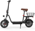 iScooter Elektromos roller üléssel iScooter i12 36V 7.5Ah akkumulátorral fekete