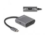 Delock USB Type-C elosztó (DP Alt Mode) - 2 x HDMI MST USB Type-C PD-vel (87805)