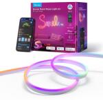 Govee Neon szalagfény 2 szilikon védőburkolattal (4 m) Fehér Hang + Wifi + Bluetooth vezérlésel (GOVH61D4C01)