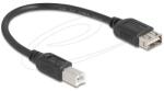 Delock USB 2.0 kábel USB Type-B apa - EASY USB Type-A anya 0, 2 m (81528) - dellaprint