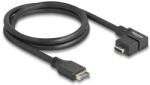 Delock USB 10 Gbps E-típusú A-kulcs kábel 20 tűs apa - USB Type-C anya ívelt 70 cm (85759)