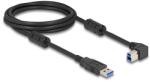 Delock USB 5 Gbps kábel A-típusú apa - B-típusú apa 90 jobbra hajlítva 2 m (81109)