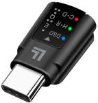 LogiLink USB-C DAC audioadapter EQ-val, USB-C/M 3, 5 mm/F-ig, fekete (UA0424)