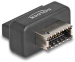 Delock USB 5 Gbps átalakító, tűfejes anya belső A kulcs anya kerettel rendelkező (67240)