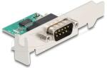 Delock USB-RS-232 átalakító FTDI FT231XS USB 2.0 tűs fejléc dugasz D-Sub 9 dugó alacsony profilú konzollal és 30 cm-es kábellel (90892)