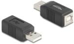 Delock USB 2.0 adapter A-típusú USB apa B-típusú USB anya (67202)