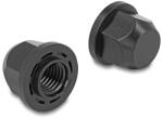 Delock M12 menetvédő kupak fekete, 2 db. (60284)