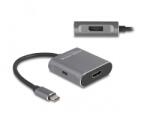 Delock USB Type-C elosztó (DP Alt Mode) - 1 x HDMI + 1 x DisplayPort MST USB Type-C PD-vel (87867)