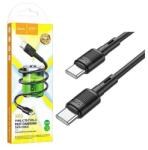 hoco. X83 USB-C - USB-C PD 3A 60W kábel fekete (HC770929) - dellaprint