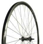  Kerék 622-es első duplafalú spider országúti fekete felni menetes alu. agy fekete