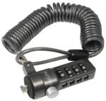 LogiLink Számzáras Notebook zár, fekete (NBS004)