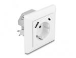 Delock Konnektor két USB töltő csatlakozóval, 1 db. A-típusú USB és 1 db. USB Type-C PD 3.0-val, 18 W (11499)