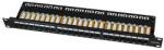 LogiLink Cat. 6A Patch Panel 24 portos UTP, 90 -os LSA lezárás (NP0133)