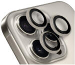 Obal: me Apple iPhone 15 Pro/15 Pro Max tempered glass kamera védő üvegfólia, natural titanium (57983125793)