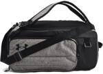 Under Armour Contain Duo SM, kis hátizsákká alakítható sporttáska-Mákos szürke, fekete. -arany UA1381920-025 - taskaweb