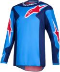 Alpinestars Tricou motocross Alpinestars Fluid Grid albastru-roșu (AIM170-0354)