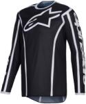 Alpinestars Tricou motocross Alpinestars Fluid Apex negru-gri (AIM170-0353)
