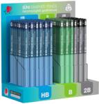 ICO Grafitceruza háromszögletű DARK PASTEL (acélkék, olivazöld, szürke) HB, B, 2B EDP184 (9130047005)