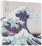  Grupo Erik fotóalbum (öntapadós, 24 oldal, 16x16cm), Hokusai (AF161619)