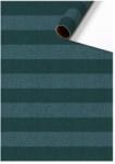  Stewo tek. csomagolópapír (70x150 cm) sötétzöld, széles csíkos, hologramos, Bas (2528513344)