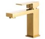 Gamma Cube mosdó csaptelep arany, beépíthető (BCEU-GD)