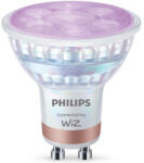 Philips 3x LED izzó GU10 spotlámpa PAR16 4, 7 W = 50 W 345 lm 2200-6500 K RGB + TW Intelligens OKOS WiFi Bluetooth WiZ alkalmazás Philips (8720169296725)