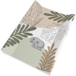 Bergon Puha vállas pelenkázó lap 50x80cm -Mintás elefánt