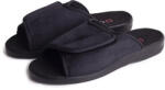 Vlnka Pantofi pentru pansare cu velcro pentru femei negru mărimi încălțăminte adulți 44 (15-000741-14-44)